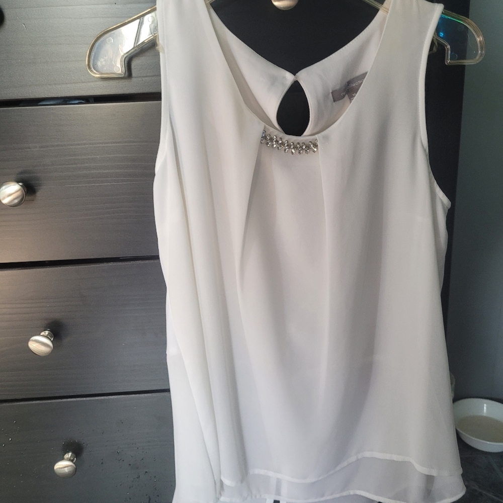 Dressy sleeveless  top